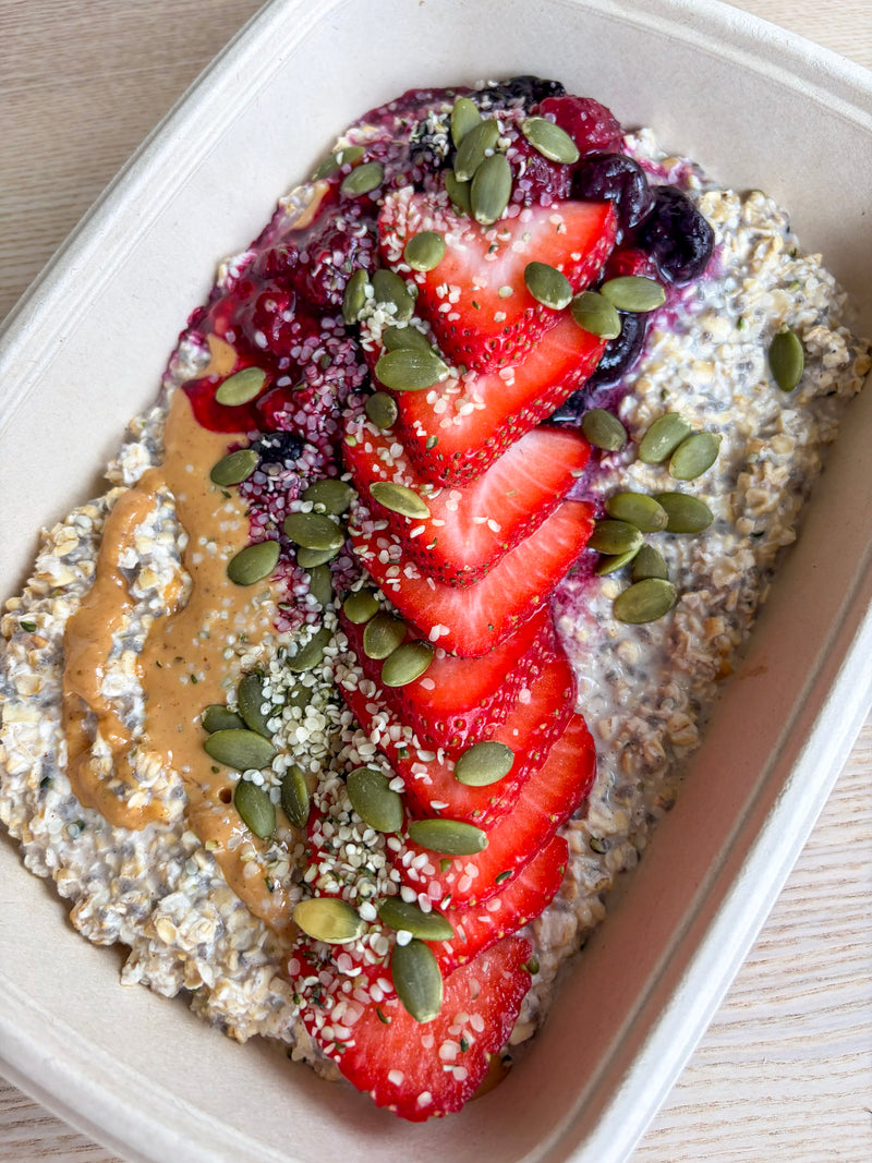 Pb&j Protein Overnight Oats