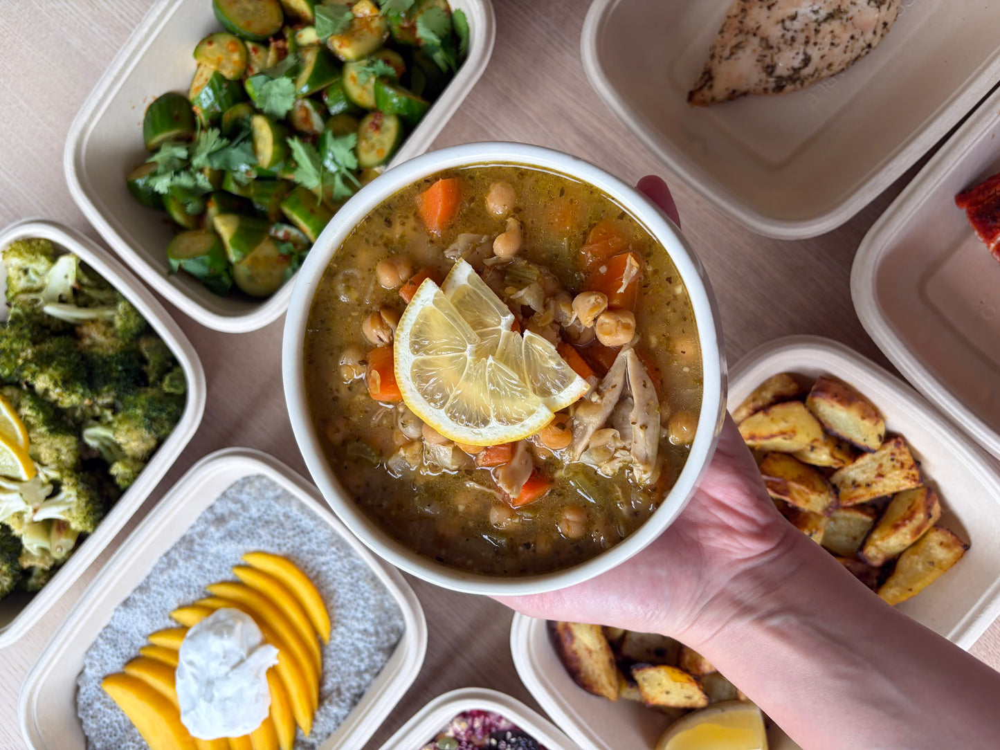 Greek Lemon Chicken Soup