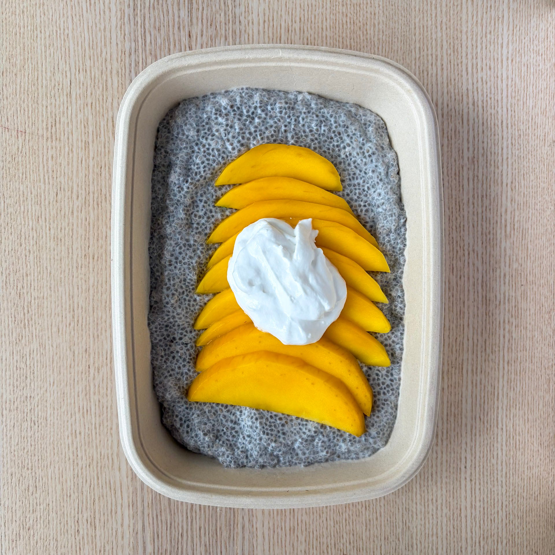 Mango Coconut Chia Pudding