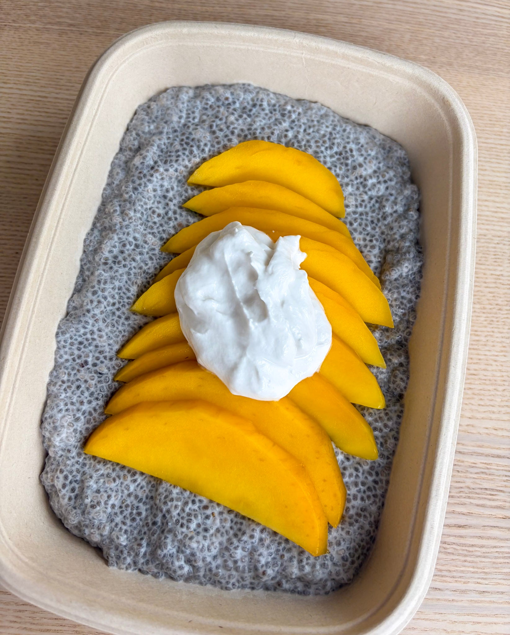 Mango Coconut Chia Pudding