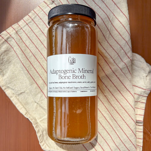 Grass-Fed Beef Adaptogenic Mineral Bone Broth
