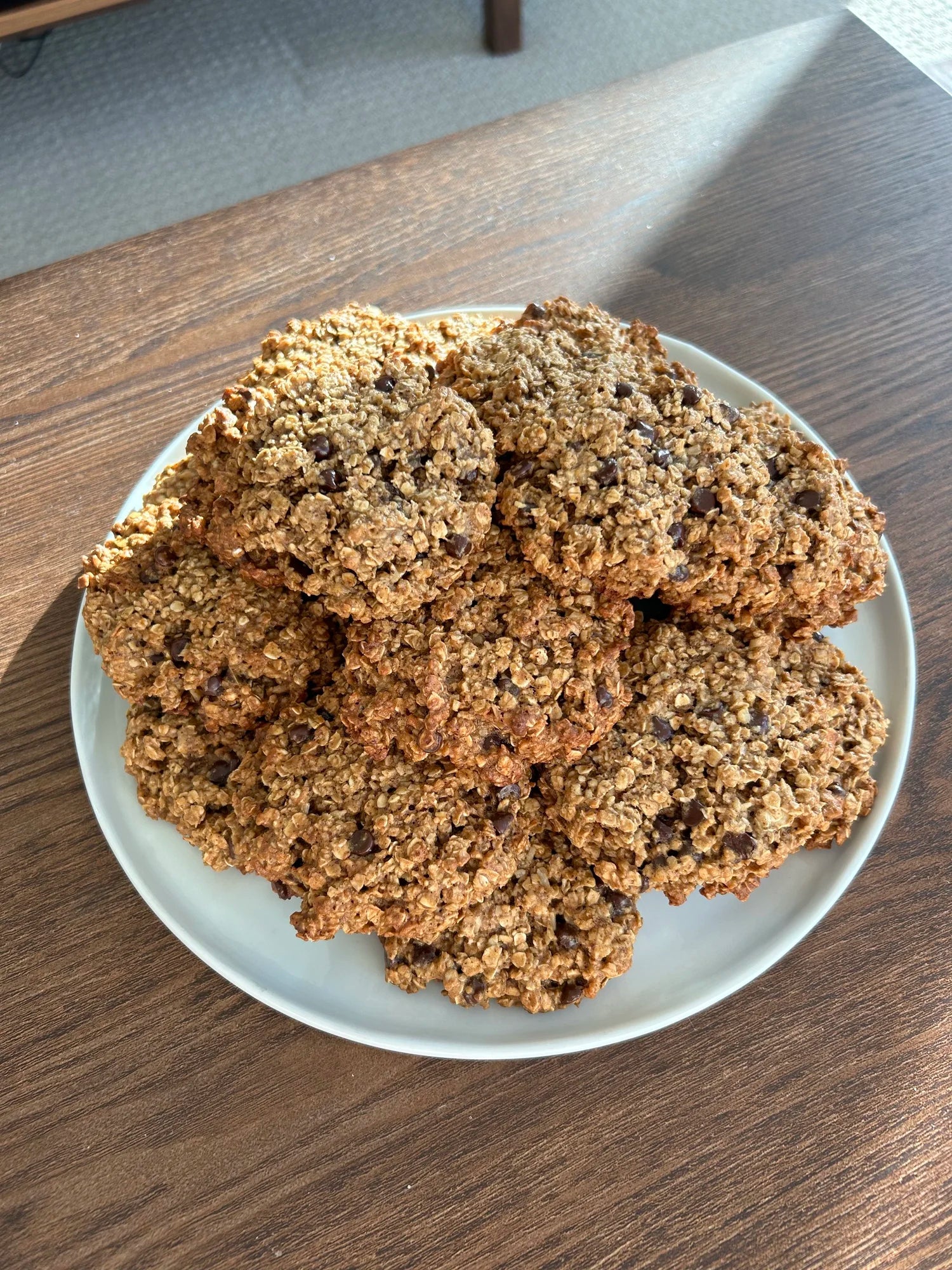 Chocolate Chip Pumpkin Seed Breakfast Cookies