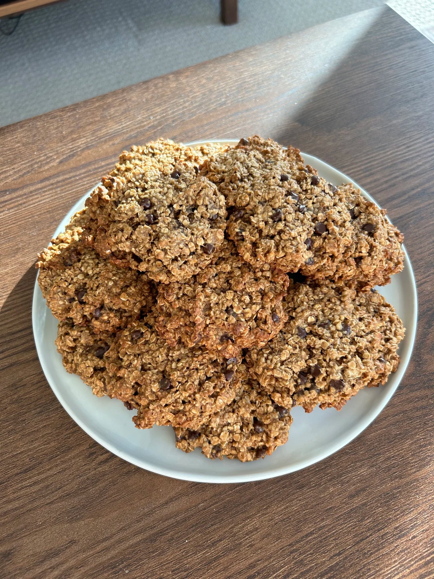 Chocolate Chip Pumpkin Seed Breakfast Cookies